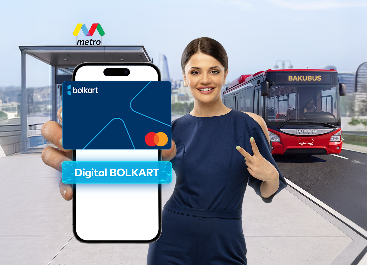 Metro və avtobusda Bolkart-la 25% KEŞBEK qazan!